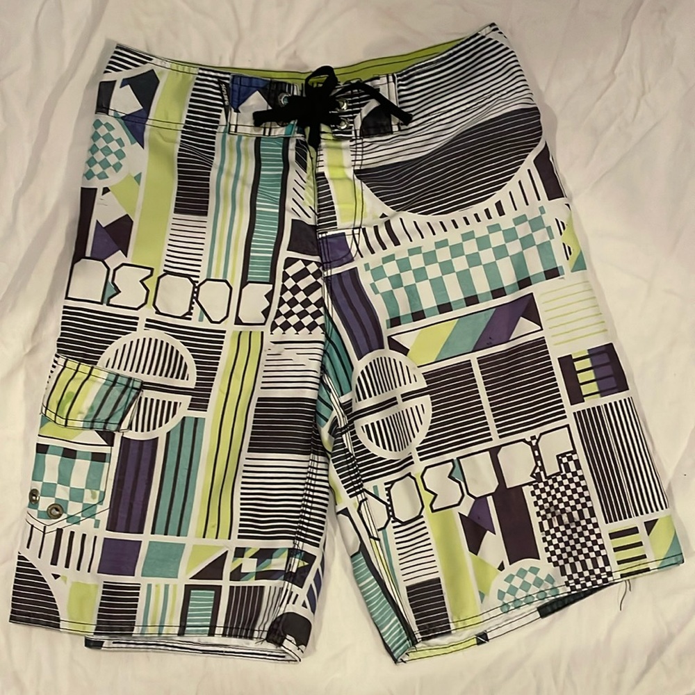 360 Surf Men’s Swimming Board Shorts (Size: 28)